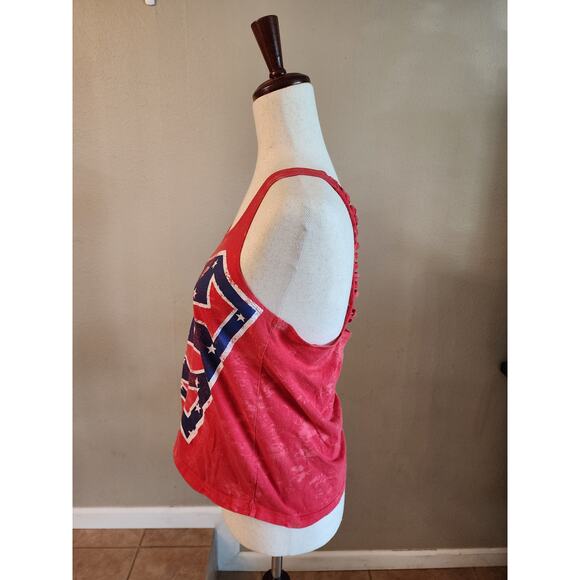 Superman Women's Cropped Tank Top SZ Medium - Picture 2 of 6